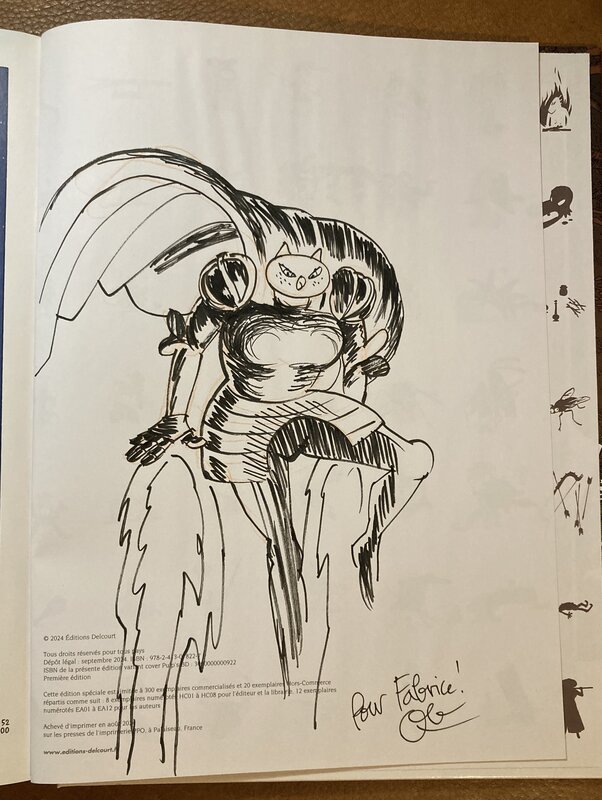 Obion, Joann Sfar, Lewis Trondheim, Zakûtu en armure-nitro - Dédicace