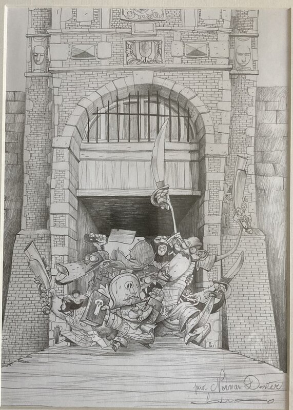 Ratafia par Frédérik Salsedo - Illustration originale