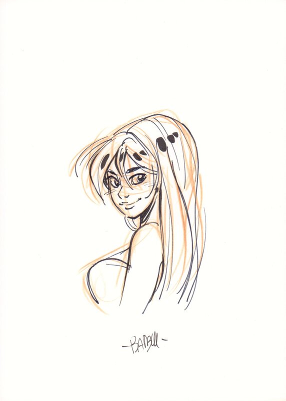 For sale - Alessandro Barbucci, Ekhö Monde Miroir 2 - Paris Empire - Sketch