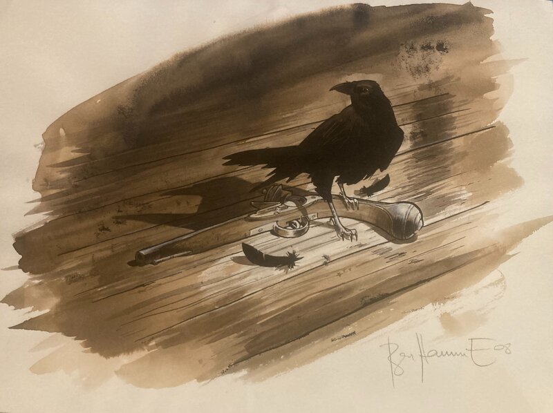 Matthieu Bonhomme, Le Marquis d'Anaon T 4 - Illustration originale