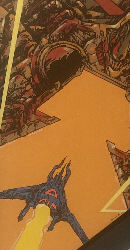 Salammbô 1 by Philippe Druillet - Original Illustration