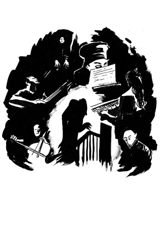 En vente - Nosferatu/Art Zoyd par Johann Guyot - Illustration originale