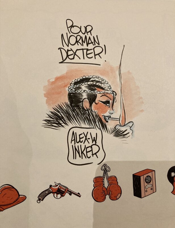 Apache par Alex W. Inker - Dédicace