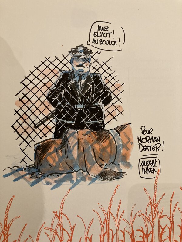 Alex W. Inker, Un travail comme les autres - Sketch
