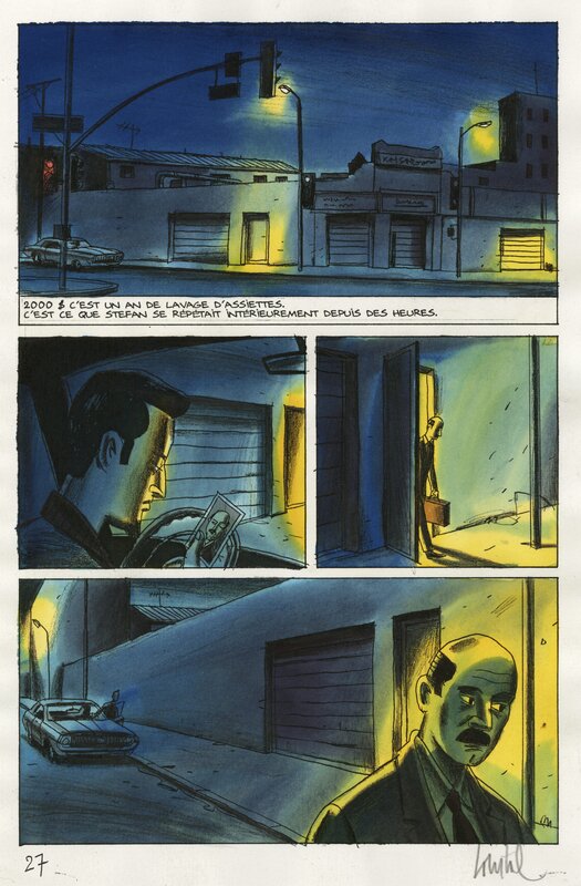 For sale - Black Dog by Loustal - Comic Strip