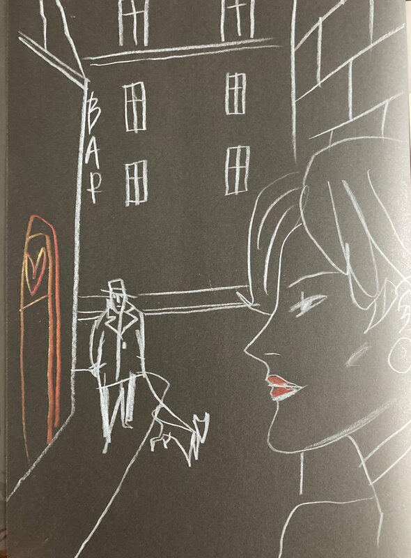 Pigalle 62-27 par Loustal - Dédicace
