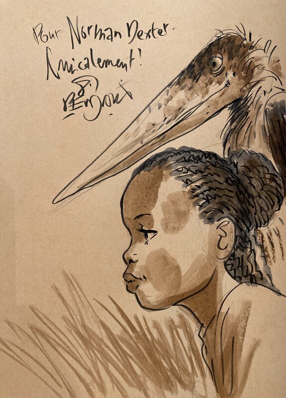L'oeil du marabout by Jean-Denis Pendanx - Sketch