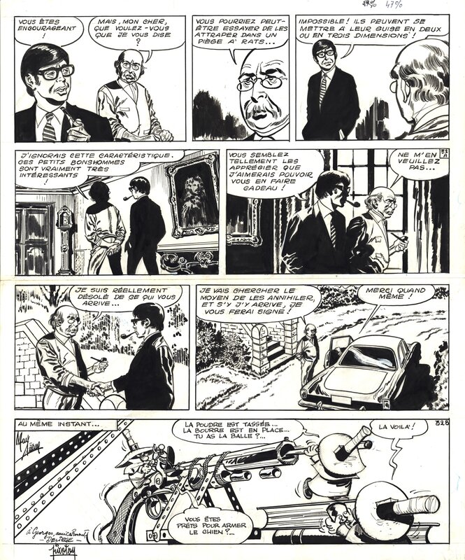 For sale - Arthur Piroton, Paul Deliège, Piroton et Deliège : Les Krostons tome 0 planche 32 - Comic Strip