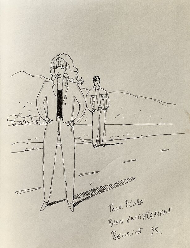 Dédicace Beuriot - Sketch