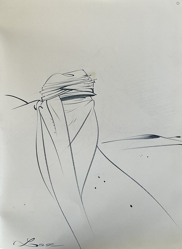 Dédicace Lax - Sketch