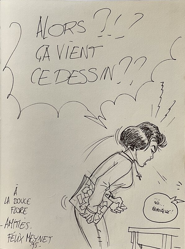 Dédicace Meynet 1995 - Sketch