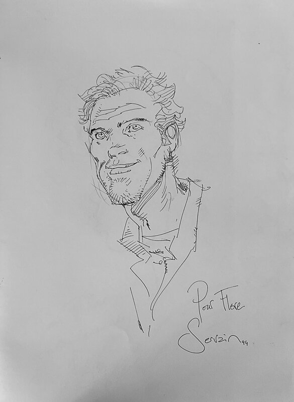 Dédicace Servain - Sketch