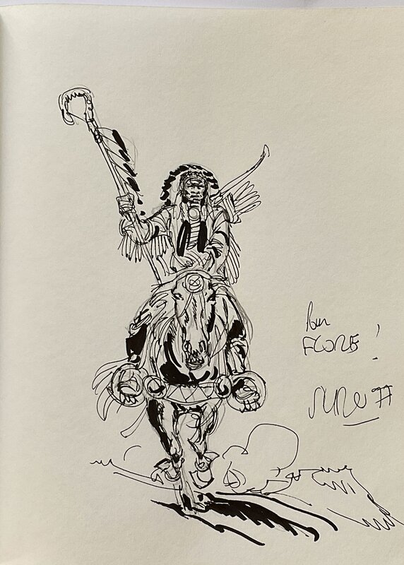 Dédicace Suro - Sketch