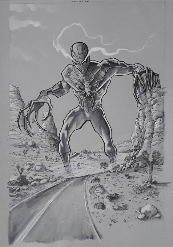 Juan E. Ferreyra, Taboo, Benjamin Earl, Deadly Neighborhood Spider-Man - Planche originale