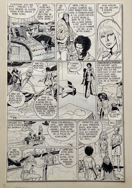 Scarlett for ever ! par Robert Gigi - Planche originale