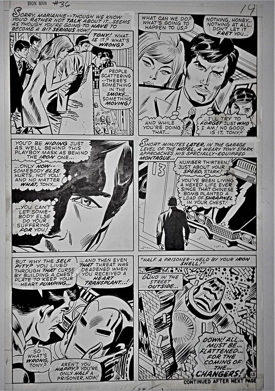 Iron Man issue 27 by Don Heck - Comic Strip