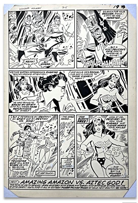 Don Heck, Wonder Woman issue 315 - Comic Strip