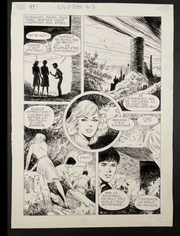 Liz&Beth T3 by Georges Lévis - Comic Strip