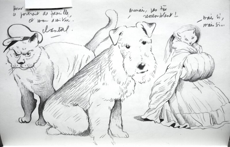 Livre d'or ( 21 ) by Chantal Montellier - Sketch