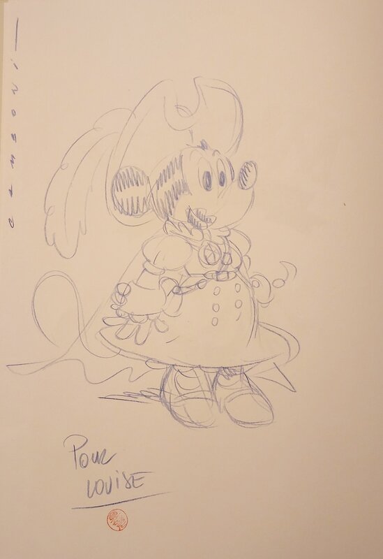 Silvio Camboni, Mickey - La Terre des Anciens EO - Sketch
