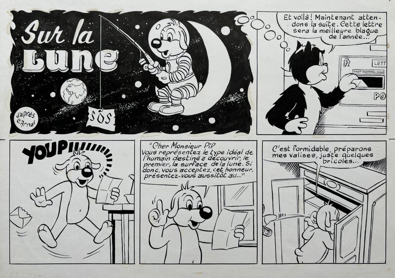 Pif sur la lune by Louis Cance - Original Cover