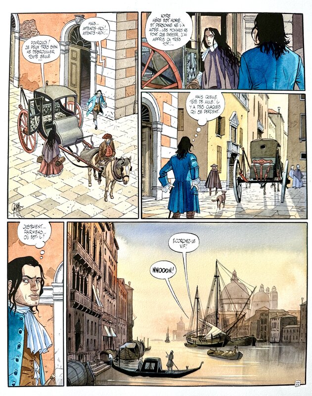 GRIFFO : planche originale de Giacomo C. - Planche originale