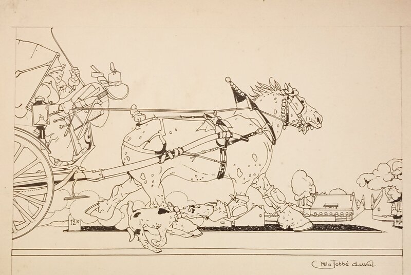 For sale - Jobbe DUVAL by Félix Jobbé-Duval - Original Illustration For sale - Jobbe DUVAL by Félix Jobbé-Duval - Original Illustration