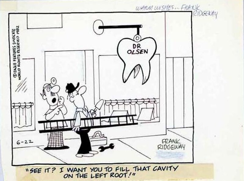 Dentiste par Frank Ridgeway - Illustration originale