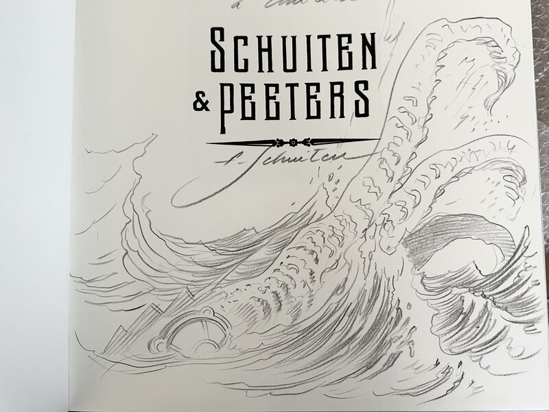 Nautipoulpe by François Schuiten - Sketch