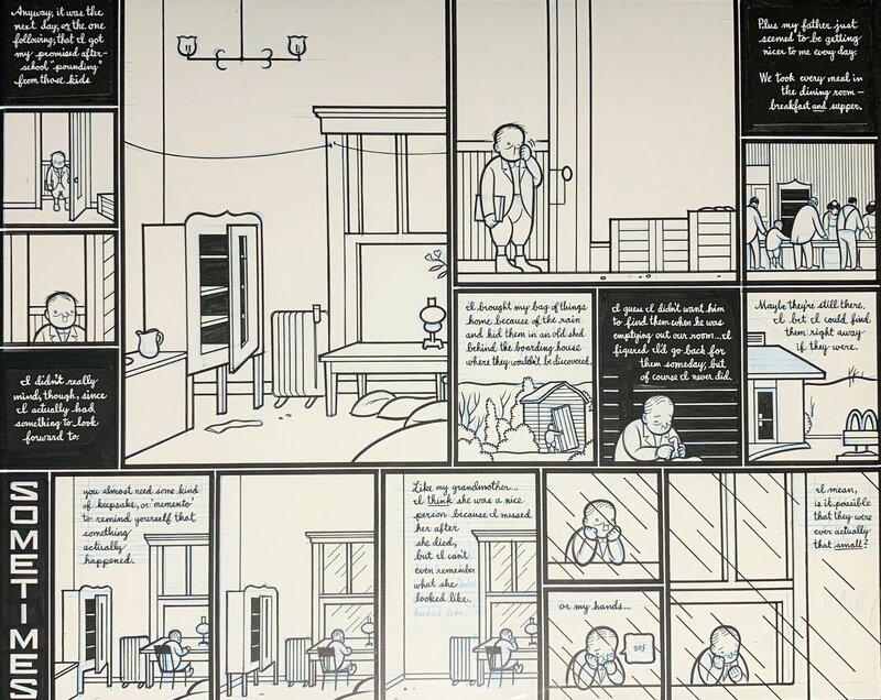 Chris Ware, Jimmy Corrigan: The Smartest Kid on Earth - Illustration originale
