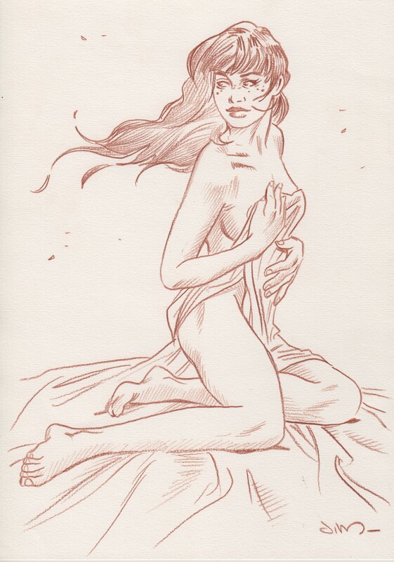 Marie by Jim - Original Illustration