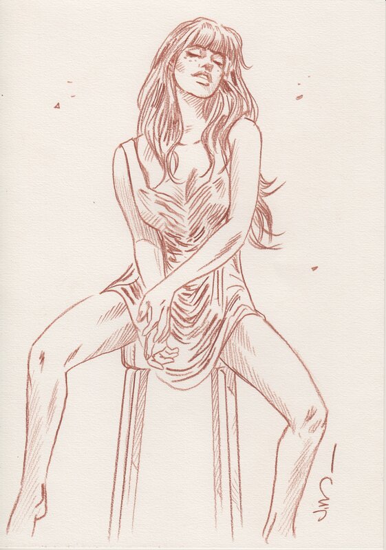 Marie by Jim - Original Illustration