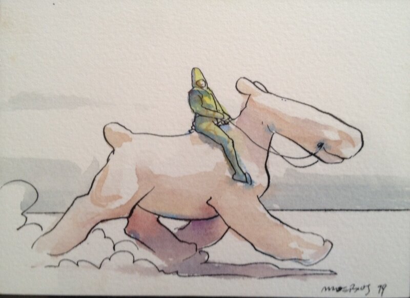 Sketch by Moebius - Sketch