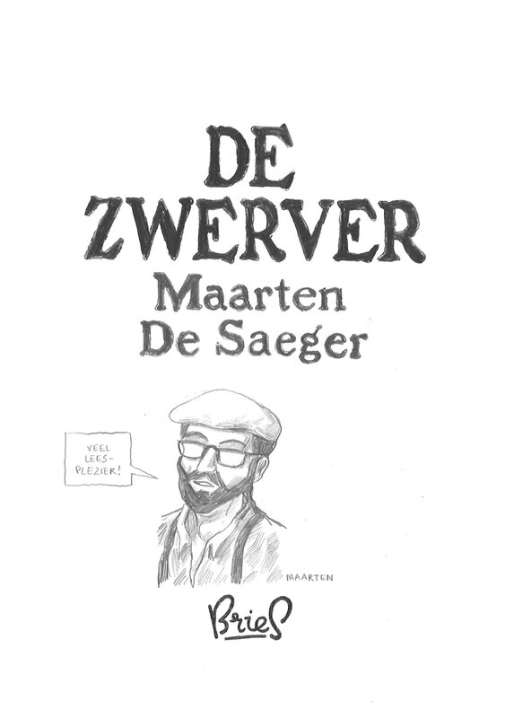 De zwerver by Maarten De Saeger - Sketch