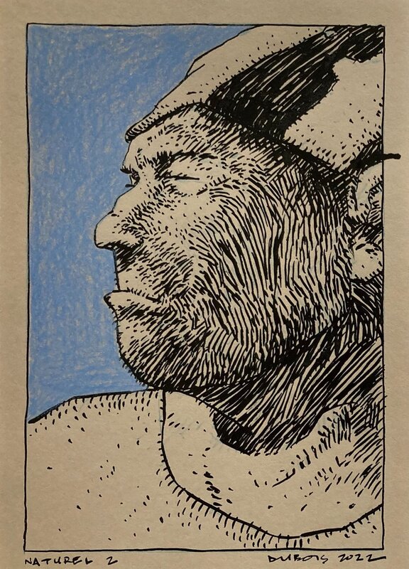 Etude de personnage par Stéphane Dubois - Illustration originale
