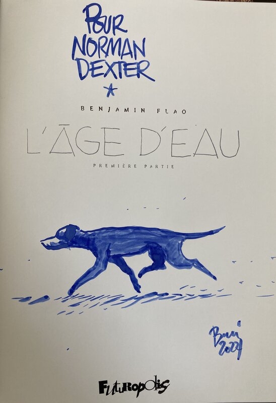 L'age d'eau T1 by Benjamin Flao - Sketch