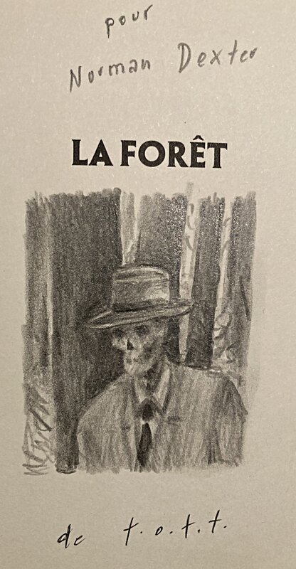 Thomas Ott, La Forêt - M de Halleux - Dédicace