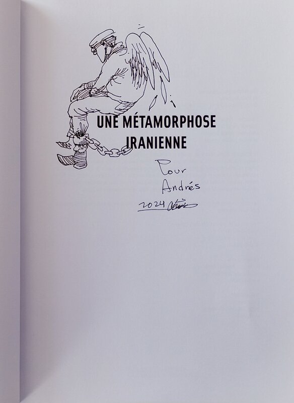 Mana Neyestani, Une Métamorphose Iranienne - Sketch