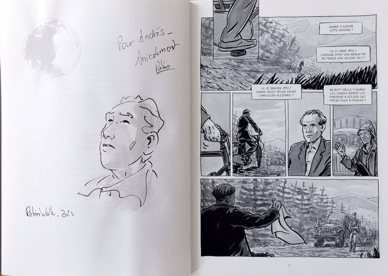 Von Braun par Robin Walter - Dédicace