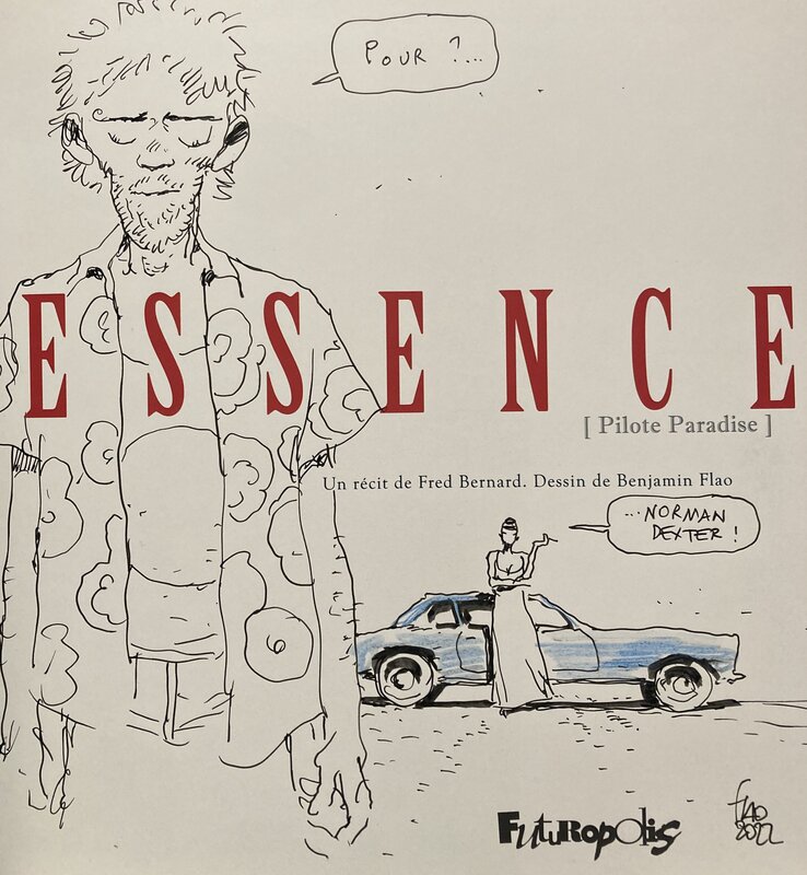 Benjamin Flao, Essence : Pilote Paradise ... - Sketch