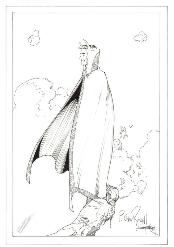 Dr Strange by P Craig Russell, Barry Kitson - Original Illustration