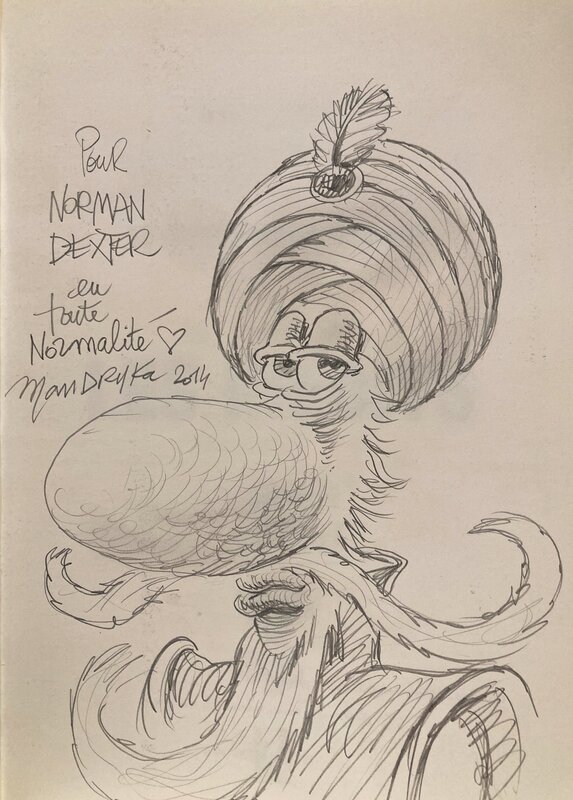 Le concombre masqué by Nikita Mandryka - Original Illustration