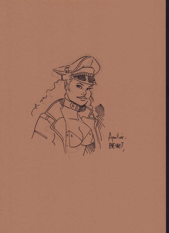 For sale - Félix Meynet, Pack Duelles portfolio - Sketch