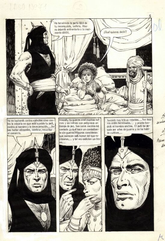 Alberto Salinas, Wood Robin, Dago El valle del Jenizaro cap66p2 - Planche originale