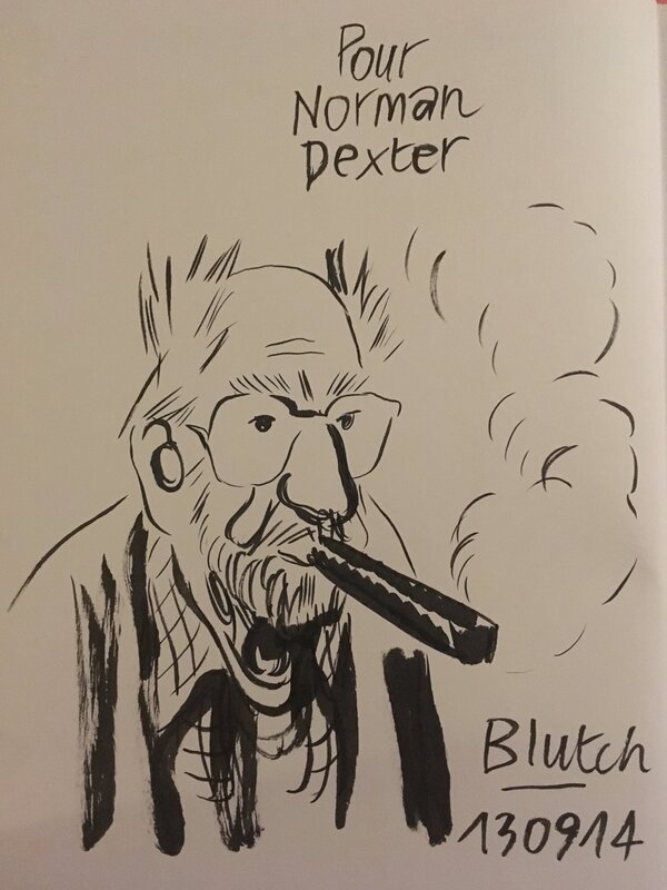 Blutch, Pour en finir avec le cinéma - Dédicace