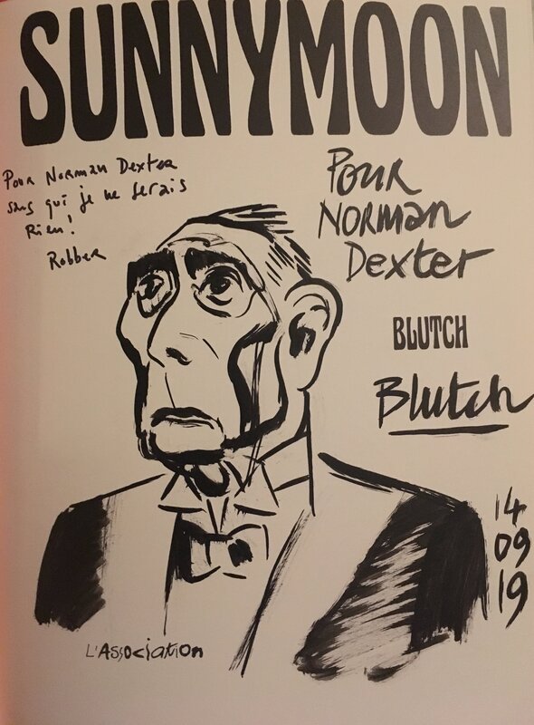 Blutch, Sunnymoon / Intégrale - Sketch