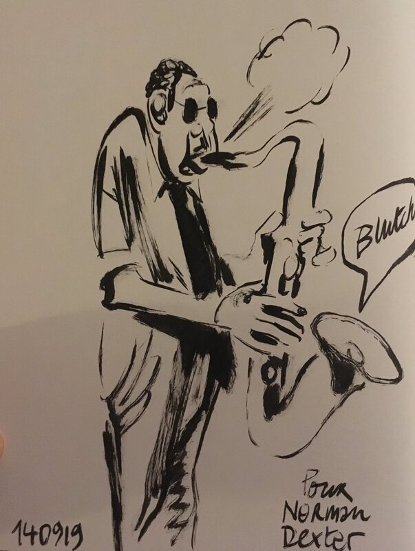 Vitesse moderne by Blutch - Sketch
