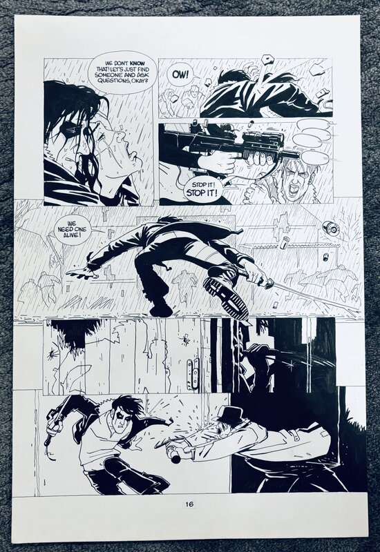Edvin Biuković, Edvin Biukovic, Grendel Tales - Devil's Choices #3 pg16 - Planche originale