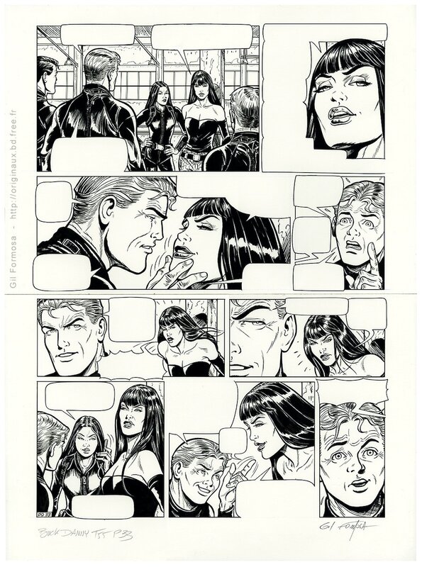 BUCK DANNY T 55 P33 par Gil Formosa - Planche originale