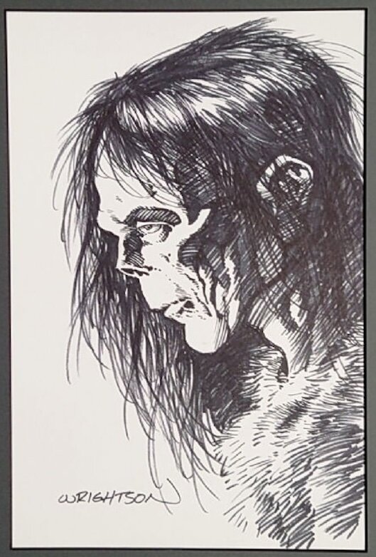 Bernie Wrightson, Frankenstein's Creation - Illustration originale